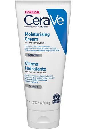 Cerave CREMA HIDRATANTE piel seca a muy seca. Tratamiento Facial Hidratante. Edad: Entre 18 y 25 años, Entre 26 y 35 años, Entre 36 y 50 años, Más de 50 años, Menos de 18 años. Tipo de Piel: Seca. Texturas: Crema. Formulación: Sin Fragancia. Produ
