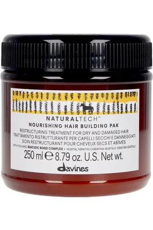 Davines NATURALTECH nourishing hair building pak. Hidratantes y nutritivas. Tipo de Cabello: Cabello Seco, Cabello Dañado, Cabello sin Volumen. Texturas: Crema