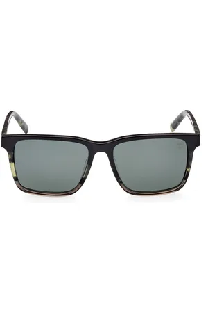 Timberland TB9306 53R. Gafas de Sol para adultos. Color: Habana. Tipo de gafas: Cuadradas, Polarizadas