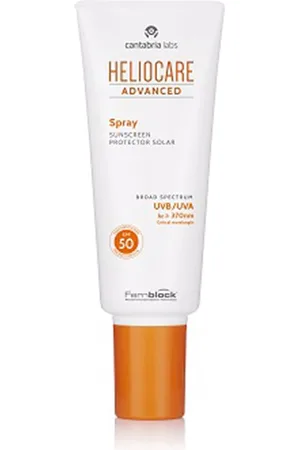 Cantabria Labs HELIOCARE ADVANCED protector solar spray SPF50. Protector solar facial. Edad: Entre 18 y 25 años, Entre 26 y 35 años, Entre 36 y 50 años, Más de 50 años, Menos de 18 años. Tipo de Piel: Todo Tipo de Pieles. Texturas: Crema. Formato: Spray.