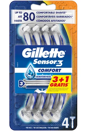 Gillette SENSOR3 Comfort cuchilla afeitar desechable. Cuchillas de afeitar