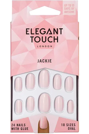 Elegant Touch Polished Colour 24 nails with glue oval. Uñas postizas y complementos