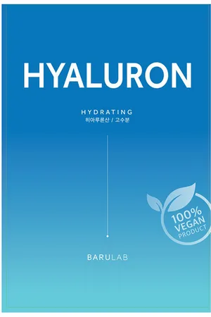 Barulab THE CLEAN vegan mask hydrating hyaluron. Tratamiento Facial Hidratante. Edad: Entre 18 y 25 años, Entre 26 y 35 años, Entre 36 y 50 años, Más de 50 años, Menos de 18 años. Tipo de Piel: Todo Tipo de Pieles. Texturas: Crema. Tendencias: Ácid