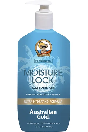 Australian Gold MOISTURE LOCK tan extender. Faciales. Tipo de Piel: Todo Tipo de Pieles. Texturas: Loción. Formulación: Sin Parabenos, Sin Alcohol. Tendencias: Lanolina. Green Beauty: Cruelty Free
