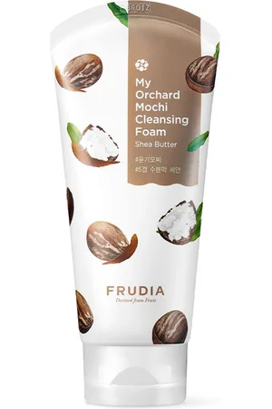 Frudia MY ORCHARD MOCHI cleansing foam #shea butter. Limpiador facial. Tipo de Piel: Seca. Texturas: Espuma/Mousse. Green Beauty: Cruelty Free