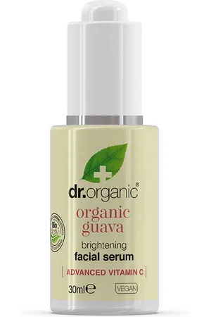 Dr Organic GUAYABA sérum facial con vitamina C. Tratamiento Facial Hidratante. Texturas: Sérum. Formato: Dosificador. Ingredientes: Vitamina C. Tendencias: Vitamina C. Green Beauty: Vegano