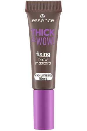 Essence THICK & WOW! máscara para cejas fijadoras. Maquillaje para cejas. Green Beauty: Vegano, Cruelty Free
