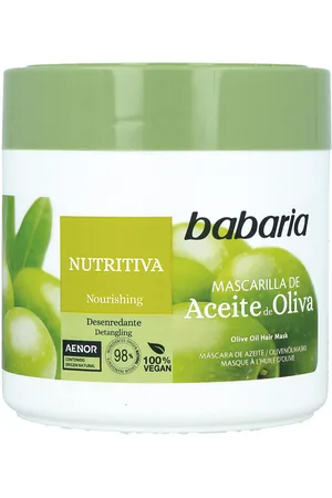 Babaria Aceite De Oliva mascarilla nutritiva capilar. Mascarilla desenredante
