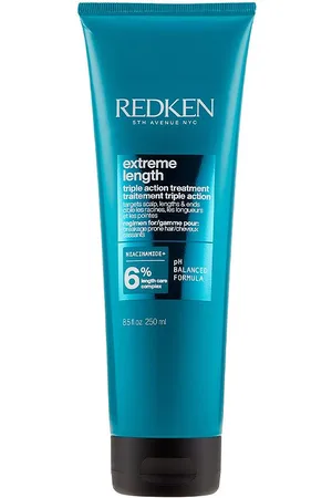Redken EXTREME LENGTH mask. Reparadoras. Tipo de Cabello: Todo Tipo de Cabello. Texturas: Crema. Tendencias: Biotina, Aceite de ricino. Ingredientes: Niacinamida