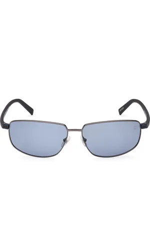 Timberland TB9325 08D. Gafas de Sol para adultos. Tipo de gafas: Clásicas, Rectangulares, Polarizadas. Color: Plateado