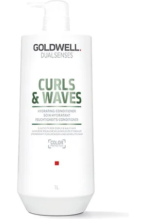 Goldwell CURLS & WAVES hydrating conditioner. Hidratantes y nutritivos. Tipo de Cabello: Cabello Rizado. Texturas: Crema. Formato: Dosificador