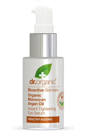 Dr Organic ARGÁN sérum tensor contorno de ojos. Contorno de ojos Anti ojeras y bolsas de ojos. Tipo de Piel: Seca, Normal. Texturas: Sérum. Tendencias: Argán. Ingredientes: Argán