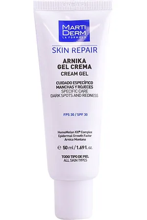 Martiderm SKIN REPAIR ARINKA gel crema SPF30. Cremas Antimanchas - Tratamiento Facial anti rojeces. Edad: Entre 26 y 35 años, Entre 36 y 50 años, Más de 50 años. Tipo de Piel: Sensible, Todo Tipo de Pieles. Tratamiento: Día. Texturas: Crema, Gel. Pro