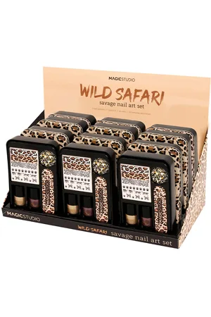 Magic Wild Safari Savage Nail Art LOTE. Esmalte de uñas