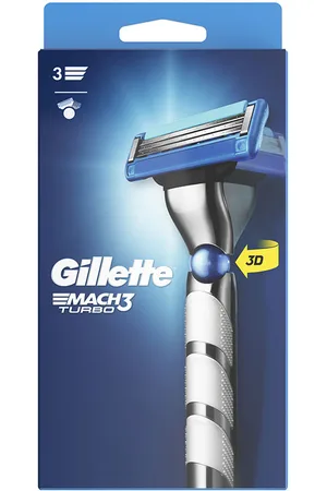 Gillette Mach 3 Turbo máquina + 1 recambio. Cuchillas de afeitar