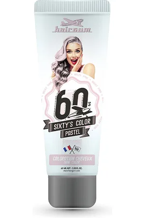 Hairgum SIXTY’S COLOR hair color. Tintes semipermanentes. Tipo de Cabello: Todo Tipo de Cabello. Texturas: Crema. Tonos: 1 Negro, 0 Blanco, Caoba, Grises, Violin, Fantasía