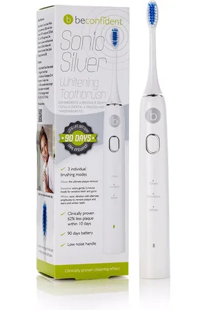 Beconfident Sonic Silver electric whitening toothbrush #white/silver. Blanqueamiento dental