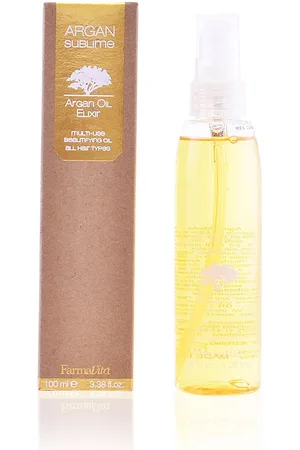 Farmavita ARGAN SUBLIME elixir. Tratamiento hidratante pelo - Tratamiento antiencrespamiento - Tratamiento brillo. Tipo de Cabello: Todo Tipo de Cabello. Texturas: Aceite. Tendencias: Argán. Ingredientes: Argán