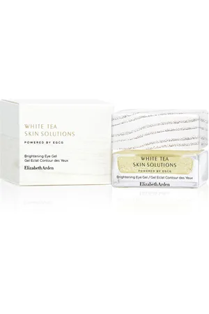 Elizabeth Arden WHITE TEA SKIN SOLUTIONS brightening eye gel. Contorno de ojos Anti ojeras y bolsas de ojos. Edad: Entre 26 y 35 años, Entre 36 y 50 años, Más de 50 años. Tipo de Piel: Sensible, Todo Tipo de Pieles. Texturas: Gel. Green Beauty: Ingrediente