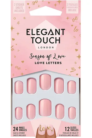 Elegant Touch Luxe Looks 24 nails with glue squoval limited ed. Uñas postizas y complementos