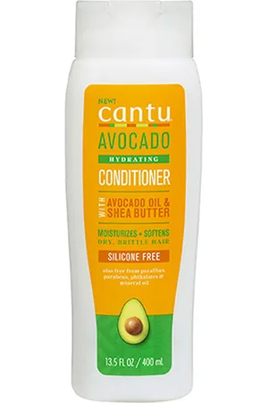 Cantu AVOCADO HYDRATING silicone free. Acondicionador brillo - Hidratantes y nutritivos - Definición de rizos - Definición de rizos afro. Tipo de Cabello: Todo Tipo de Cabello, Cabello Seco, Cabello Rizado. Texturas: Crema. Formulación: Sin Parab
