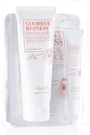 Benton GOODBYE REDNESS CENTELLA SPECIAL LOTE. Set cosmética facial. Edad: Entre 18 y 25 años, Entre 26 y 35 años, Entre 36 y 50 años, Más de 50 años, Menos de 18 años. Tipo de Piel: Sensible, Acneica. Green Beauty: Ingredientes naturales, Vegano.