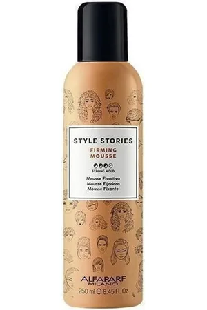 Alfaparf STYLE STORIES firming mousse. Producto de peinado. Tipo de Cabello: Todo Tipo de Cabello. Texturas: Espuma/Mousse. Formato: Spray