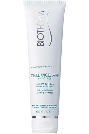 Biotherm BIOSOURCE gelée micellaire daily exfoliant. Exfoliante facial. Tipo de Piel: Sensible, Todo Tipo de Pieles. Texturas: Gel. Tendencias: Skinimalism
