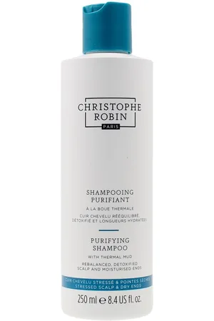 Christophe Robin PURIFYING shampoo with thermal mud. Champú hidratante - Champú purificante. Tipo de Cabello: Todo Tipo de Cabello. Green Beauty: Cruelty Free