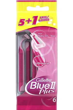 Gillette VENUS BLUE II PLUS cuchillas depilación desechables. Cuchillas de afeitar. Tipo de Piel: Todo Tipo de Pieles