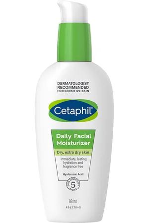 Cetaphil Loción facial hidratante de día. Tratamiento Facial Hidratante. Edad: Entre 18 y 25 años, Entre 26 y 35 años, Entre 36 y 50 años, Más de 50 años, Menos de 18 años. Tipo de Piel: Seca, Sensible. Tratamiento: Día. Formulación: No Comedogénico