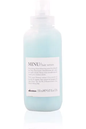 Davines MINU hair serum. Tratamiento reparacion pelo - Protección cabellos teñidos. Tipo de Cabello: Cabello Seco, Cabello Dañado, Cabello Teñido. Texturas: Sérum