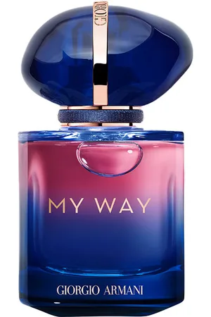 Giorgio Armani MY WAY PARFUM vaporizador refillable. Perfume - Recargable. Familias Olfativas: Amaderada, Floral. Green Beauty: Packaging sostenible, Recarga y rellenable