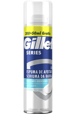 Gillette SERIES espuma de afeitar refrescante. Espuma de afeitar. Tipo de Piel: Todo Tipo de Pieles. Texturas: Espuma/Mousse. Formato: Dosificador