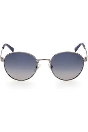Timberland TB9315 12D 145 mm. Gafas de Sol para adultos. Color: Plateado. Tipo de gafas: Redondas