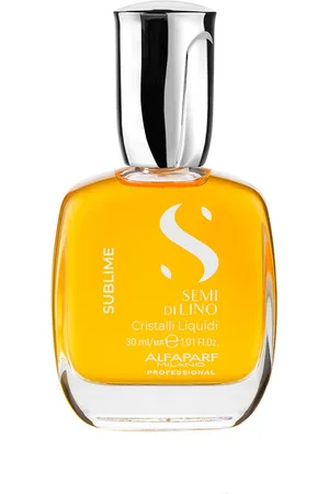 Alfaparf SEMI DI LINO SUBLIME cristalli liquidi. Tratamiento brillo. Tipo de Cabello: Todo Tipo de Cabello. Texturas: Aceite, Sérum
