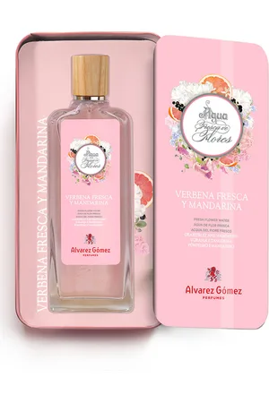 Alvarez Gómez AGUA FRESCA FLORES verbena fresca y mandarina. Eau de Cologne - Colonia. Familias Olfativas: Fresca, Floral