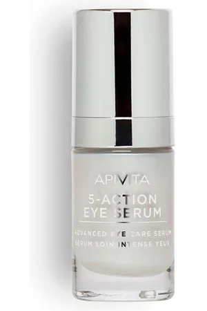 APIVITA 5-ACTION SÉRUM CONTORNO DE OJOS Cuidado avanzado para contorno de ojos Sérum cremoso. Anti ojeras y bolsas de ojos - Contorno de ojos. Texturas: Sérum. Formulación: Sin Alcohol, Sin Fragancia. Green Beauty: Ingredientes naturales. Formato: