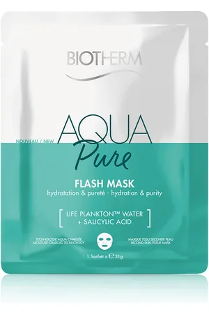 Biotherm Aqua Pure flash mask. Mascarilla Facial