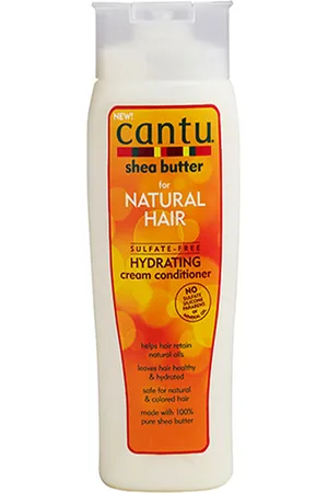 Cantu FOR NATURAL HAIR hydrating cream conditioner. Hidratantes y nutritivos - Definición de rizos afro. Tipo de Cabello: Cabello Teñido. Texturas: Crema. Formulación: Sin Parabenos, Sin Sulfatos, Sin Siliconas. Formato: Dosificador