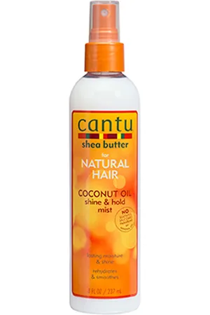 Cantu FOR NATURAL HAIR coconut oil. Producto de peinado - Producto de peinado. Tipo de Cabello: Cabello Rizado. Formulación: Sin Parabenos, Sin Sulfatos, Sin Siliconas. Formato: Spray
