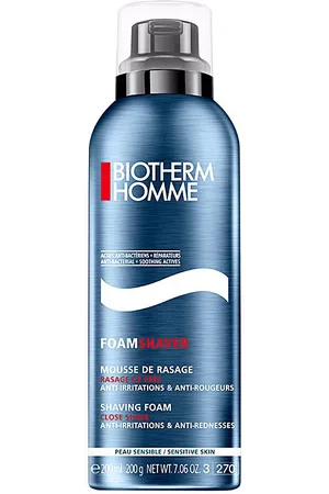 Biotherm HOMME foam shaver. Espuma de afeitar. Tipo de Piel: Sensible. Texturas: Espuma/Mousse. Formato: Dosificador