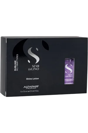 Alfaparf SEMI DI LINO sublime shine lotion. Tratamiento hidratante pelo - Tratamiento brillo. Tipo de Cabello: Todo Tipo de Cabello. Texturas: Loción