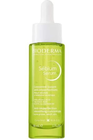 Bioderma SÉBIUM serum. Tratamiento Acné, Poros y puntos negros. Edad: Entre 18 y 25 años, Entre 26 y 35 años, Entre 36 y 50 años, Más de 50 años, Menos de 18 años. Tipo de Piel: Acneica. Texturas: Sérum. Formato: Dosificador. Producto de Parafarmaci
