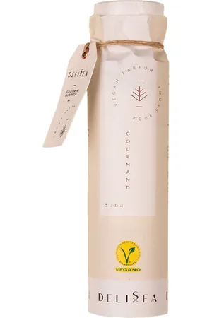 Delisea SUNA VEGAN eau parfum. Perfume. Familias Olfativas: Gourmand. Green Beauty: Vegano, Packaging sostenible, Producto solidario