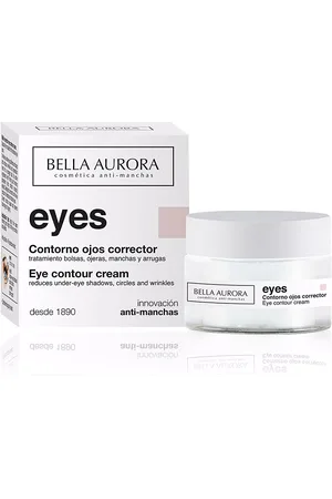 Bella Aurora EYES contorno ojos multi-corrector. Anti ojeras y bolsas de ojos - Contorno de ojos. Edad: Entre 26 y 35 años, Entre 36 y 50 años. Tipo de Piel: Todo Tipo de Pieles. Texturas: Crema. Formulación: Sin Fragancia. Tendencias: Karité