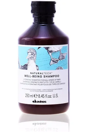 Davines NATURALTECH well-being shampoo. Champú hidratante. Tipo de Cabello: Todo Tipo de Cabello. Formulación: Sin Parabenos, Sin Sulfatos