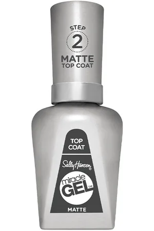 Sally Hansen Miracle Gel top coat matte. Esmalte de uñas