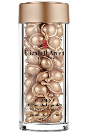 Elizabeth Arden CERAMIDE VITAMINE C capsules. Tratamiento Facial Antioxidante Tratamiento Facial Antifatiga. Edad: Entre 36 y 50 años, Más de 50 años. Tipo de Piel: Todo Tipo de Pieles. Texturas: Fluido. Formato: Monodosis. Ingredientes: Vitamina C