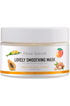 Alma Secret LOVELY SMOOTHING mask. Hidratantes y nutritivas. Tipo de Cabello: Todo Tipo de Cabello, Cabello Teñido, Cabello con Mechas. Formulación: Sin Parabenos. Green Beauty: Ingredientes naturales, Vegano, Packaging sostenible, Cruelty Free. Tenden
